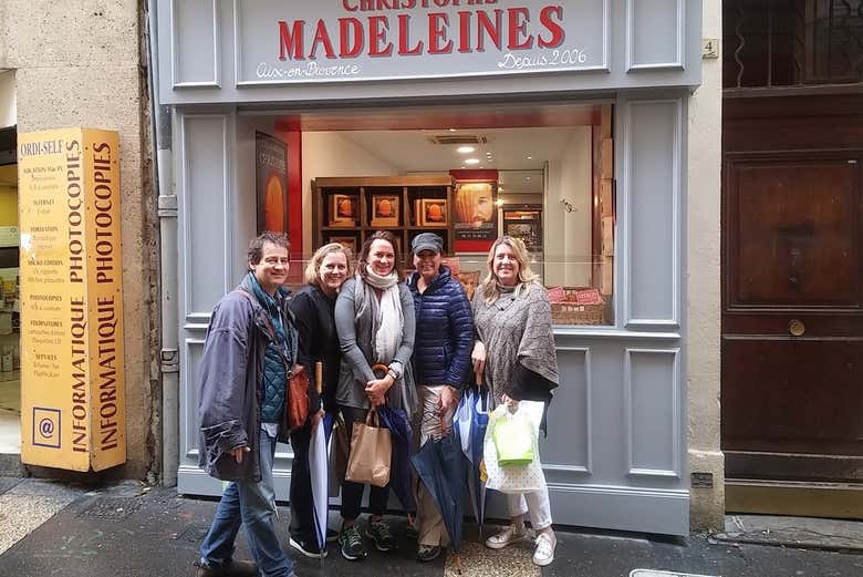 Disfrutando del tour gastronómico por Marsella