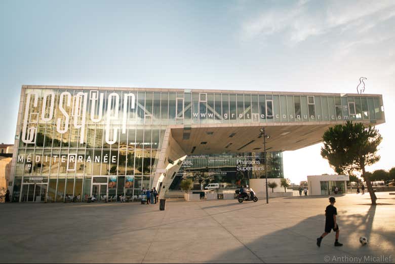 Esterni del museo Cosquer Méditerranée di Marsiglia