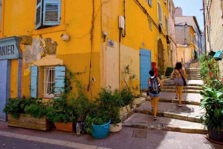 Explore the streets of Le Panier, Marseille's oldest district