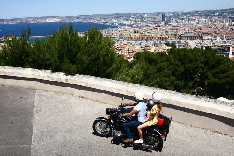 Tour di Marsiglia in sidecar