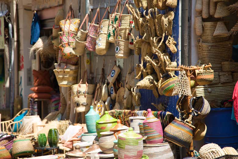 Uno dei negozi di artigianato di Noailles