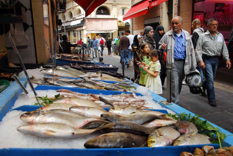 Passeando pelo bairro de Noailles