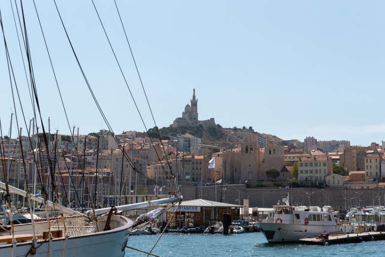 Marseille port