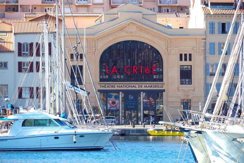 El edificio histórico del teatro La Criée