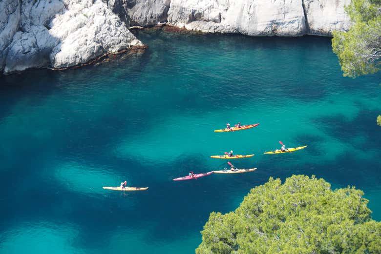 Profitez de la balade en kayak