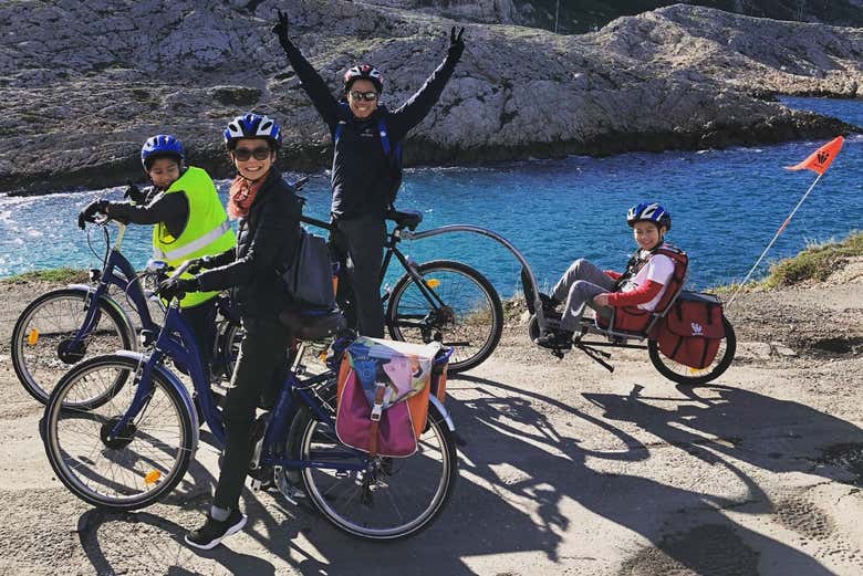 Circuit le long des calanques de Marseille