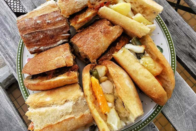 Sandwiches à la daube ou à l'aïoli maison