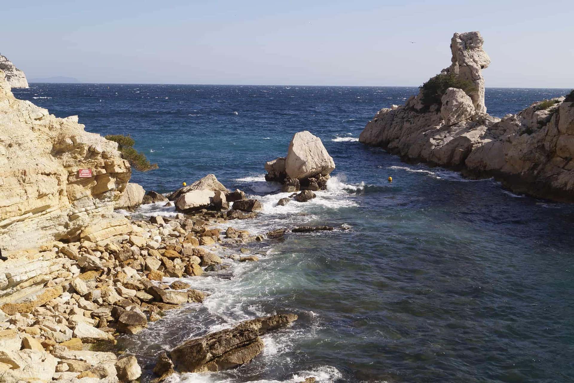Senderismo por las calanques de Saint-Jean de Dieu y Sugiton