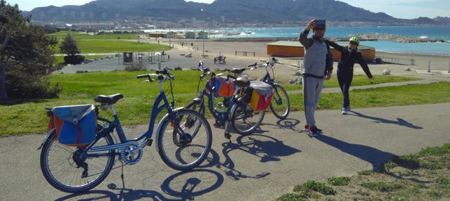 Tour de bicicleta elétrica ao Parque Nacional de Calanques