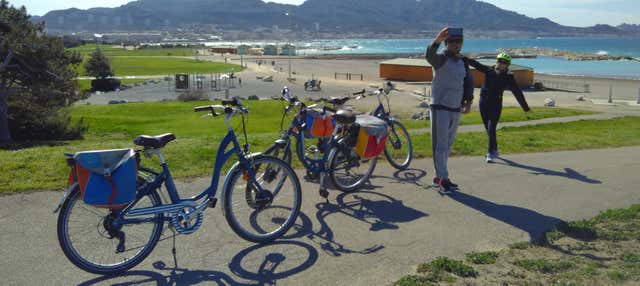 Balade à vélo électrique dans le parc national des Calanques