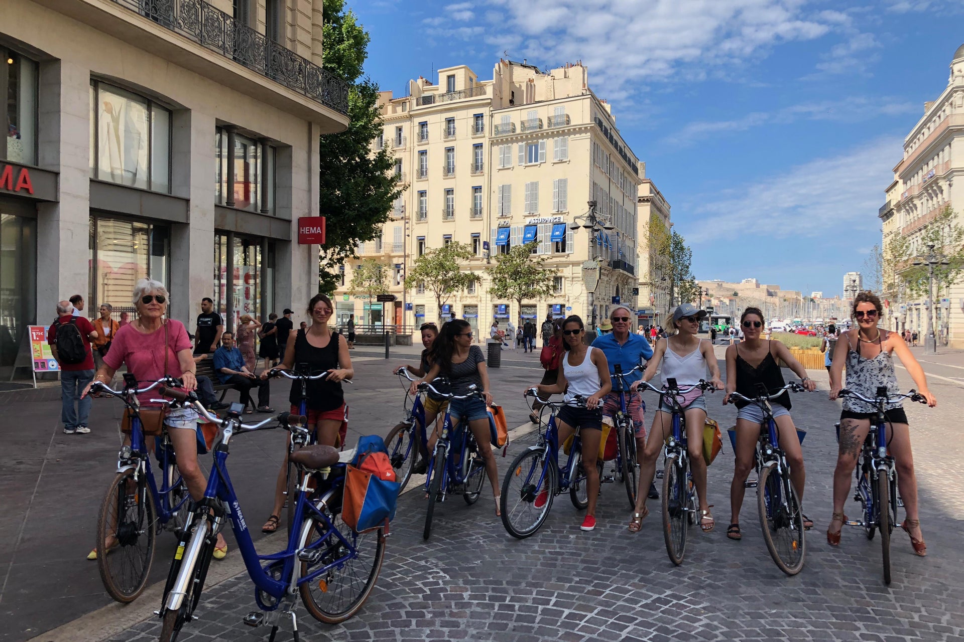 Balade à vélo dans Marseille