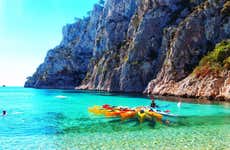 Balade en kayak dans le parc national des Calanques