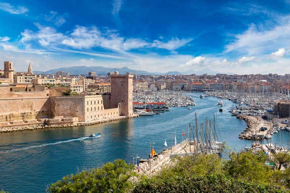 Tour privato di Marsiglia in sidecar