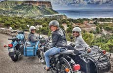 Tour privado do vinho pela Provença de sidecar