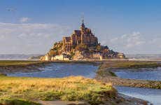 Ingresso da abadia do Mont Saint-Michel