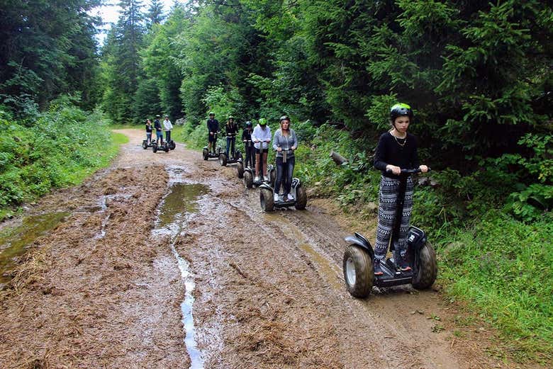 Parcourez différents sentiers en segway