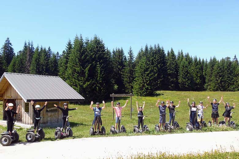 Prêts pour la balade en segway !