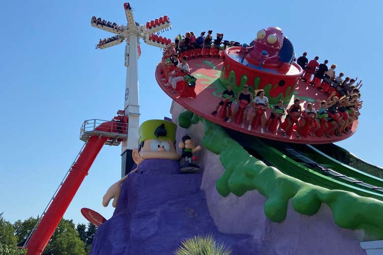 Liberando grandes dosis de adrenalina 