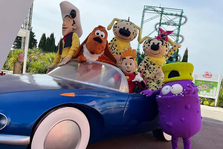Conociendo al os personajes del Parque Spirou