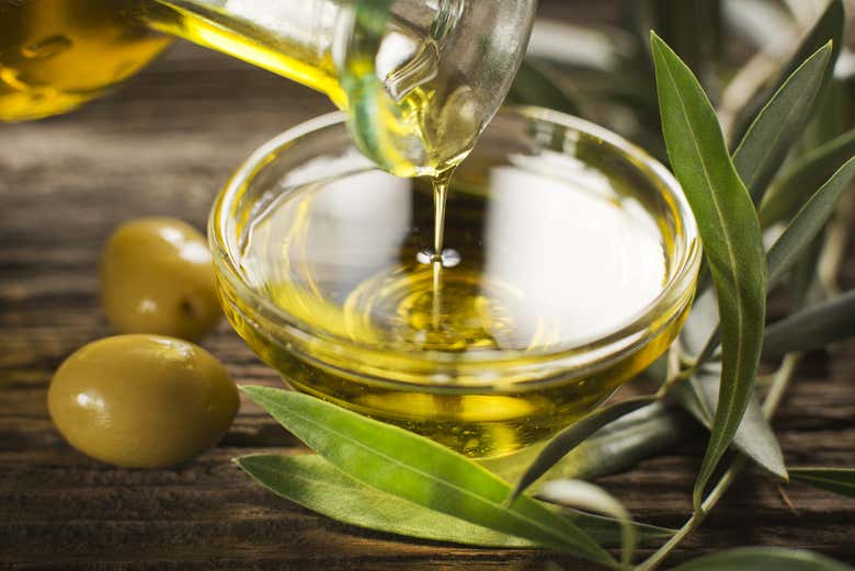 Locally produced olive oil