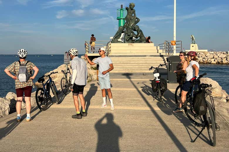 Contemplez la mer depuis votre vélo