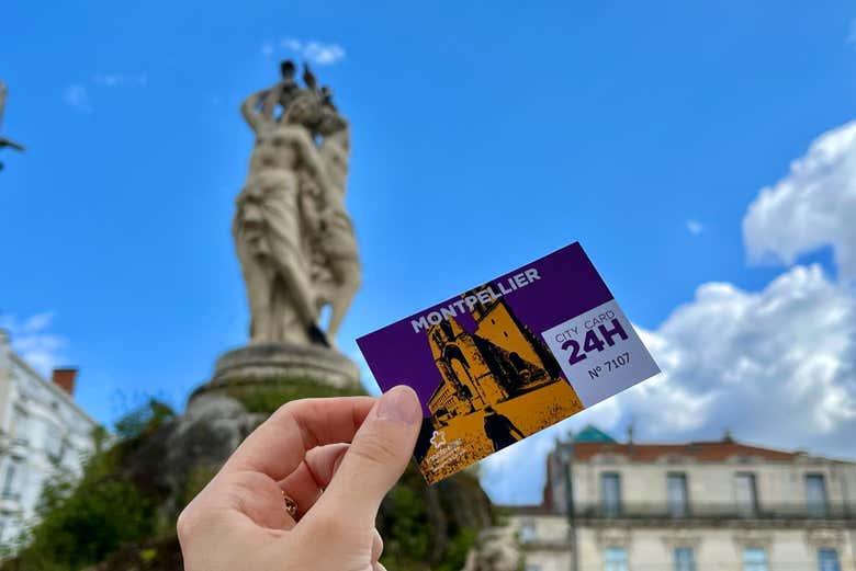 Tarjeta turística de Montpellier
