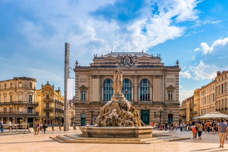 Podréis disfrutar al máximo del centro histórico de Montpellier