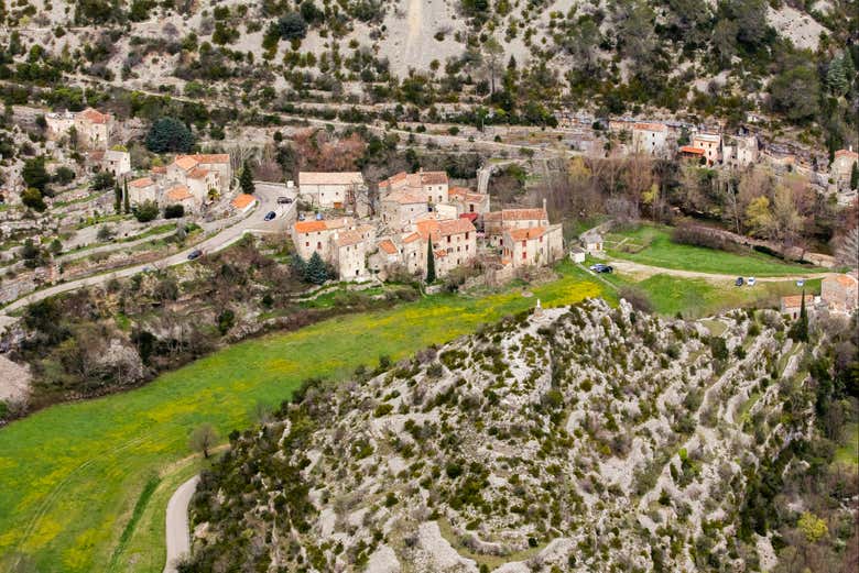 Navacelles Village