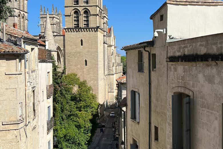 Recorreremos el centro histórico de Montpellier