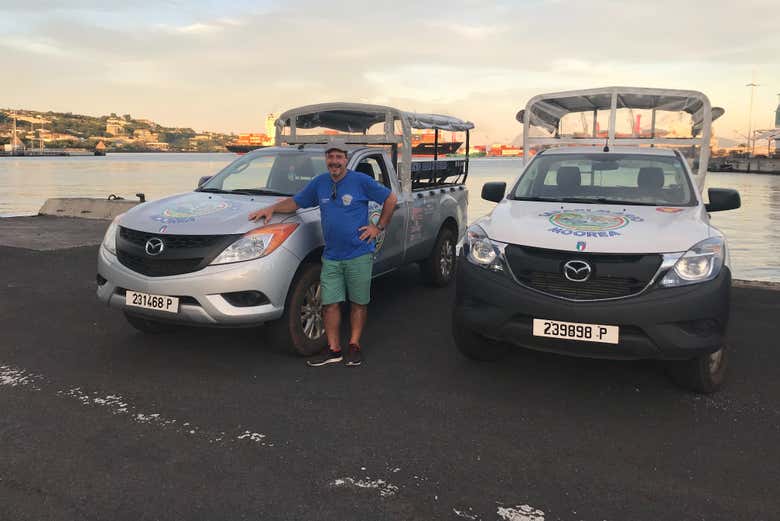 Vehículos 4x4 para el tour