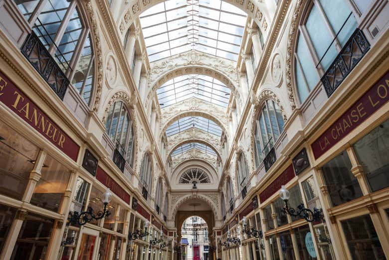 Stroll through the Passage Pommeraye