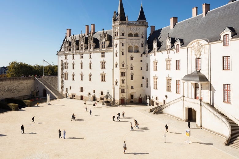 Cour du château des Ducs de Bretagne