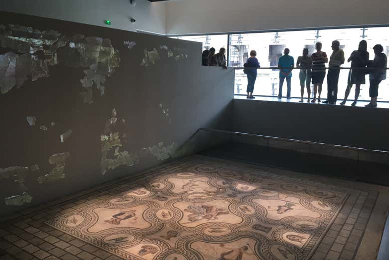 Mosaicos do museu