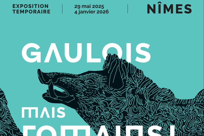 Uma das exposições temporárias