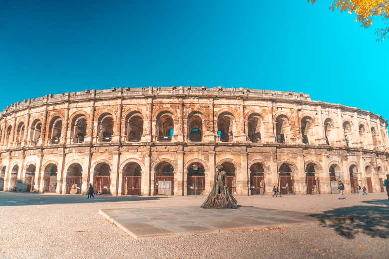El antiguo anfiteatro de las Arenas se usa como coso taurino