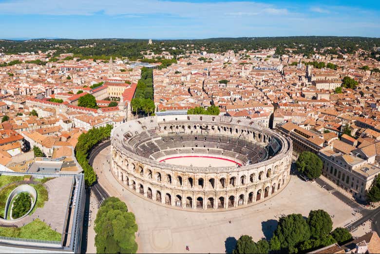Visitaréis el anfiteatro romano mejor conservado de Francia