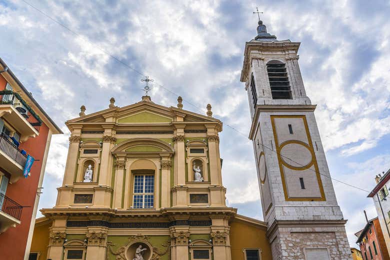 Façade de la Cathédrale de Nice