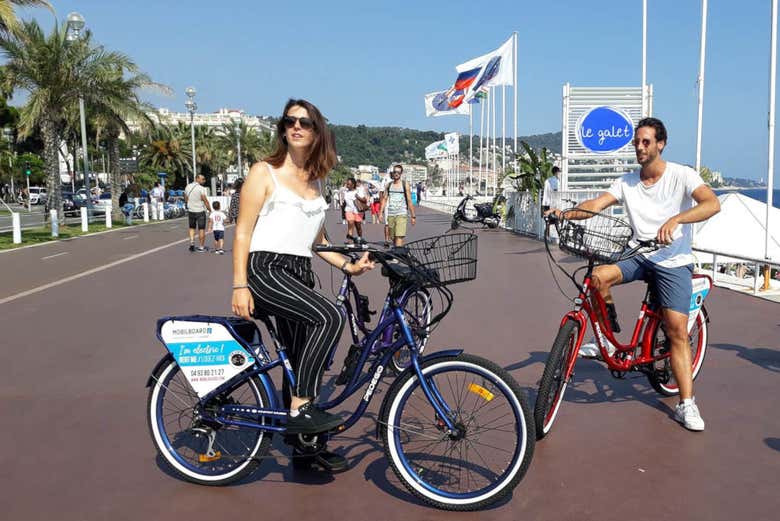 Recorriendo el Promenade des Anglais