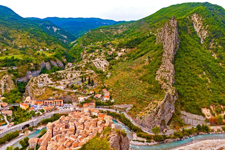 Paysages d'Entrevaux