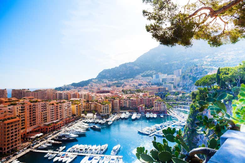 Vue panoramique de Monaco