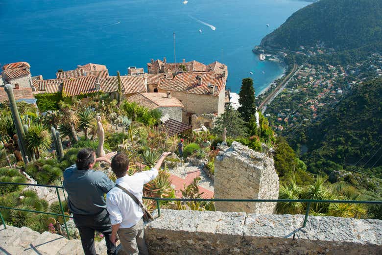 Panorâmica vista de Èze