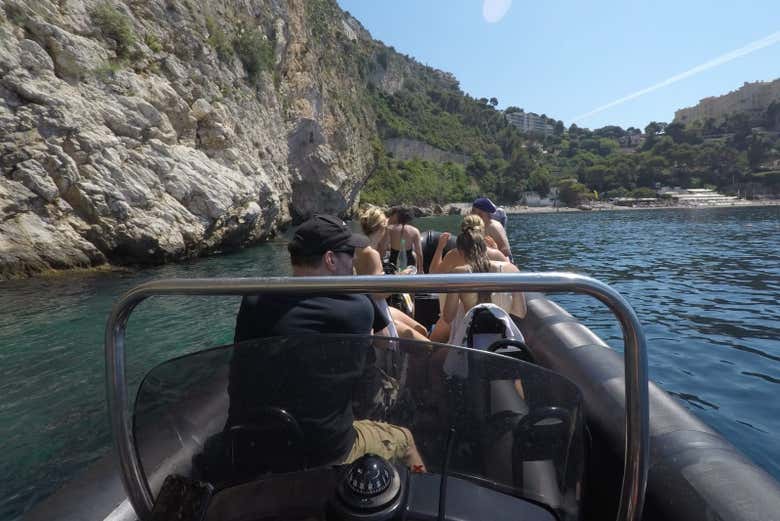 Traversée de la Côte d'Azur