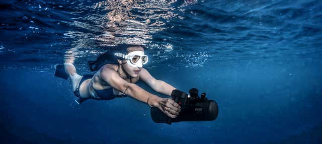 Snorkel con scooter submarino en Cap d'Ail
