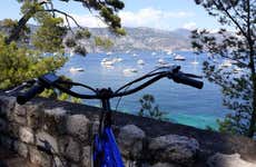 Balade en vélo électrique à Villefranche-sur-Mer