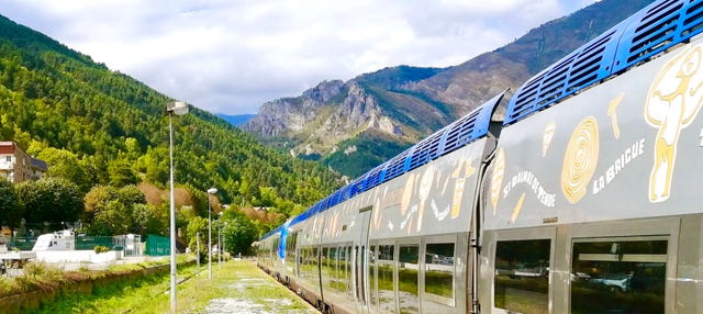 Tren de las Maravillas por los Alpes Marítimos