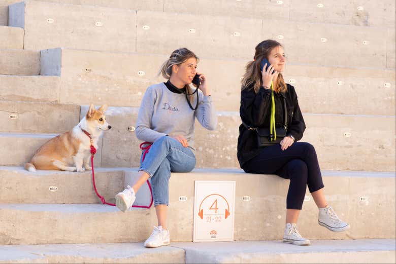 Les audioguides disponibles en 10 langues 