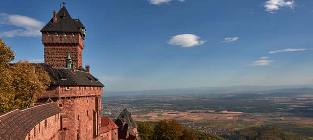 Entrada al castillo de Haut-Koenigsbourg