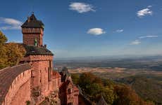 Entrada al castillo de Haut-Koenigsbourg