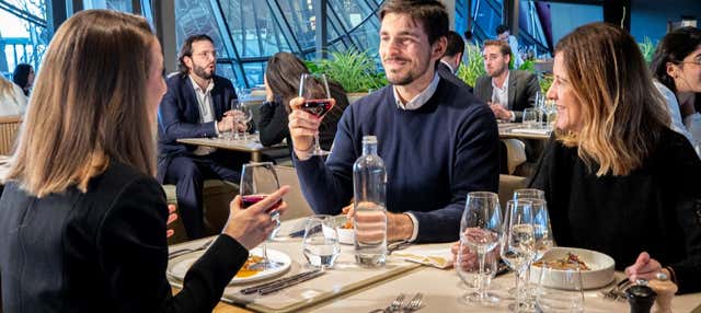 Almoço no Madame Brasserie, o restaurante da Torre Eiffel