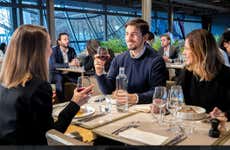 Comida en Madame Brasserie, el restaurante de la Torre Eiffel